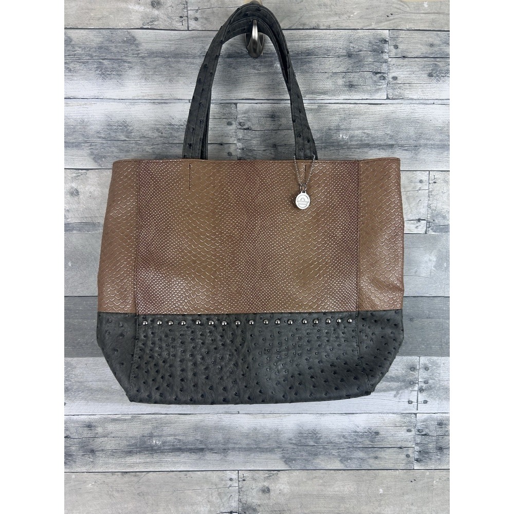 Big Buddha Santa Barbara Faux Leather Tote